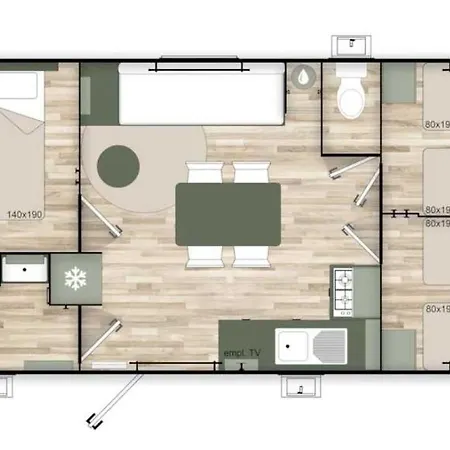 4 Etoiles - Piscine - Ccaific Die